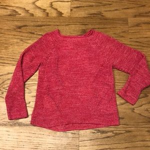 style&co hot pink sweater